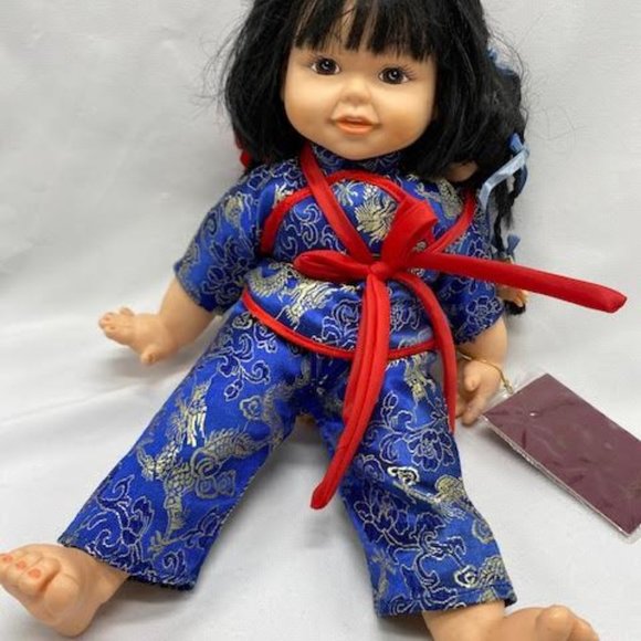 Vintage 1980's Hong Kong Passport Doll Mother & Daughter Chinese Ruby New Sister - Picture 5 of 6